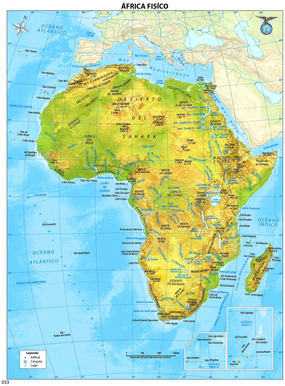 África Físico