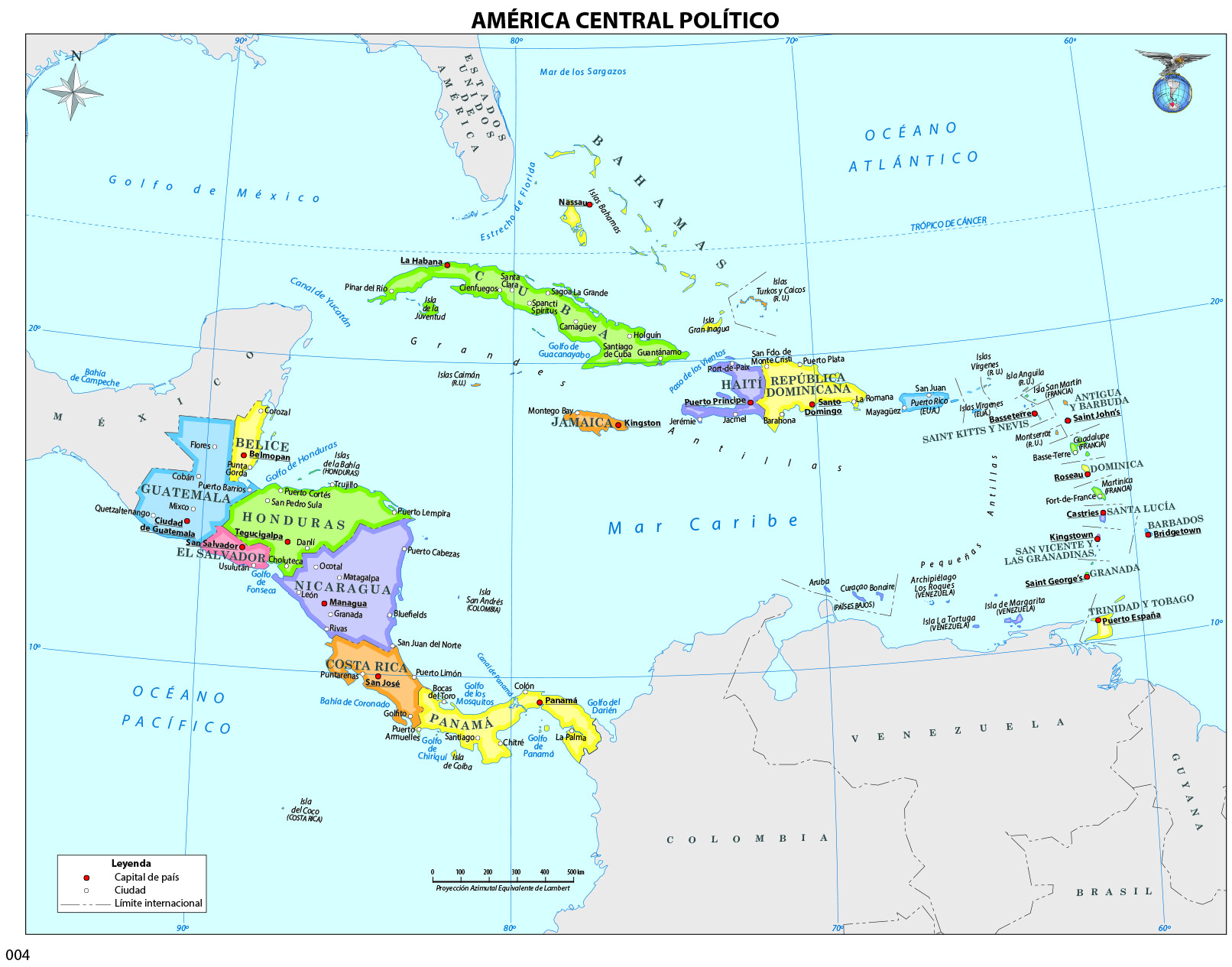 América Central Político
