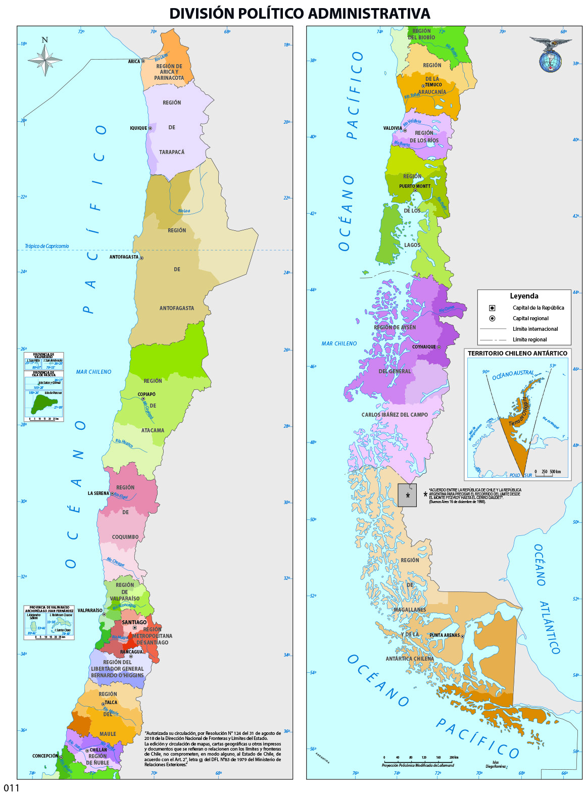División Político Administrativa de Chile